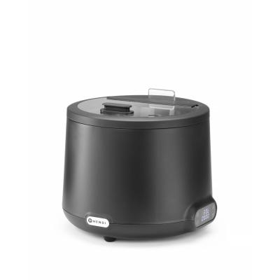Kotlik na polévku UNIQ, HENDI, designed by Robert Bronwasser, 8L, Černá, 230V/500W, ⌀365x(H)325mm | 860526